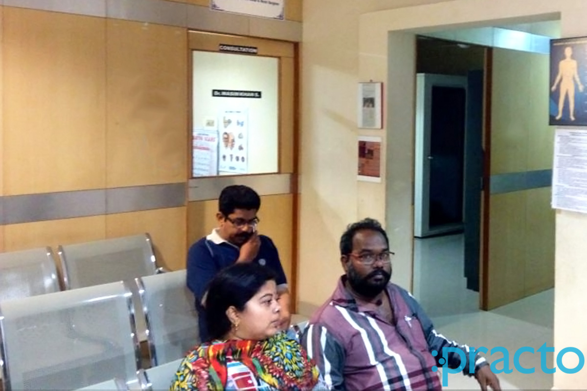Waiting Area at KKR ENT Clinic Periyar Nagar Chennai