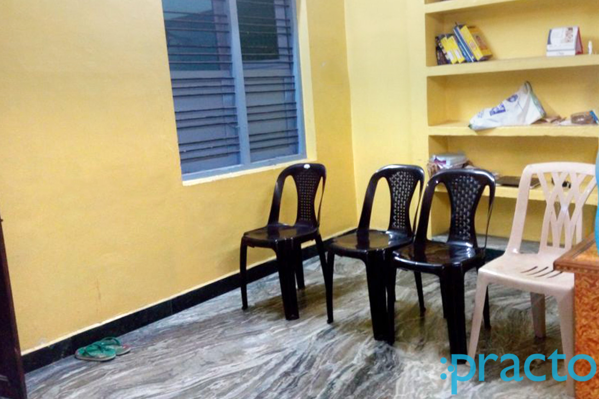 Waiting Area at Care Well Clinic Jawahar Nagar Chennai