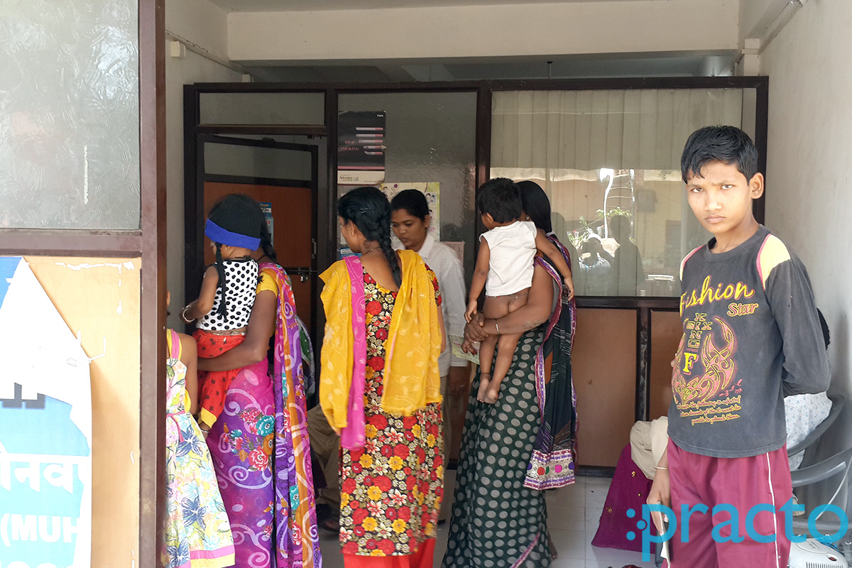 Waiting Area at Sonawane Clinic Satpur Township Nashik