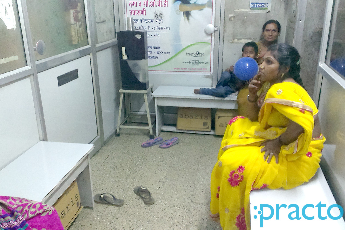 Waiting Area at Kanchan Clinic Satpur Township Nashik