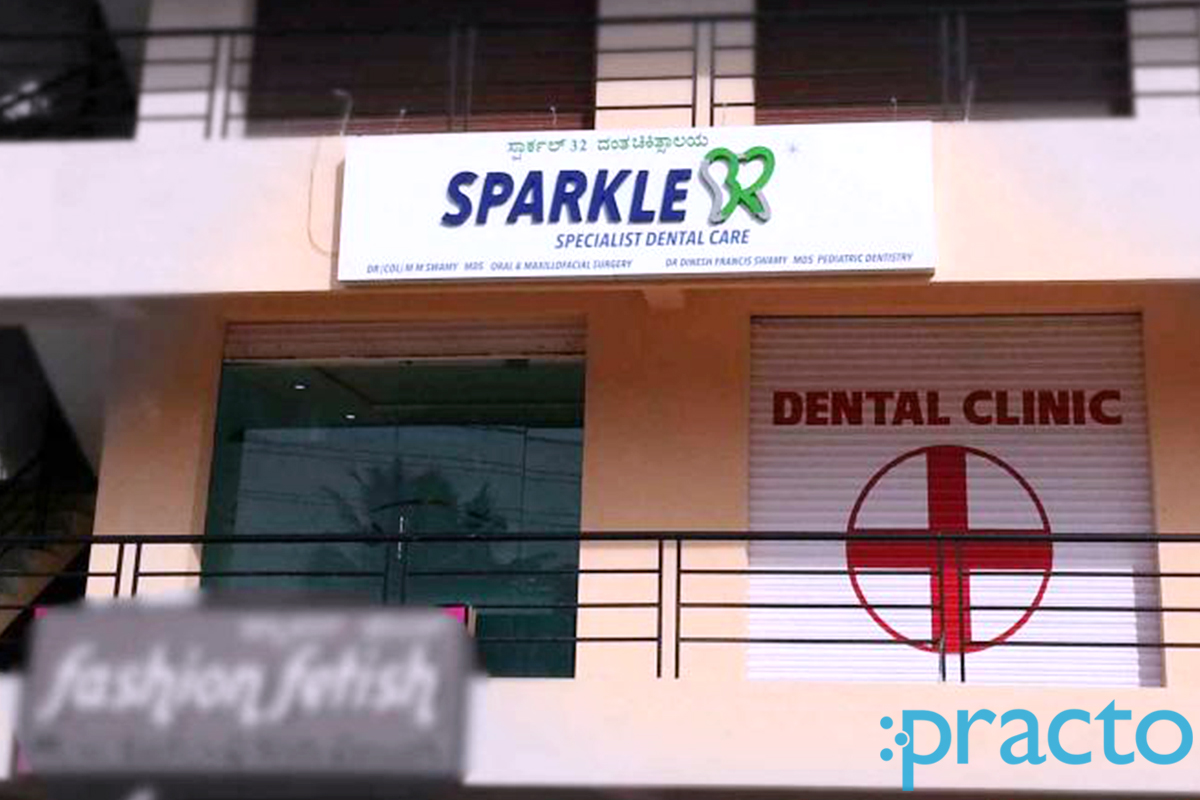 Entrance at Sparkle 32 Specialist Dental Care Hennur Bangalore
