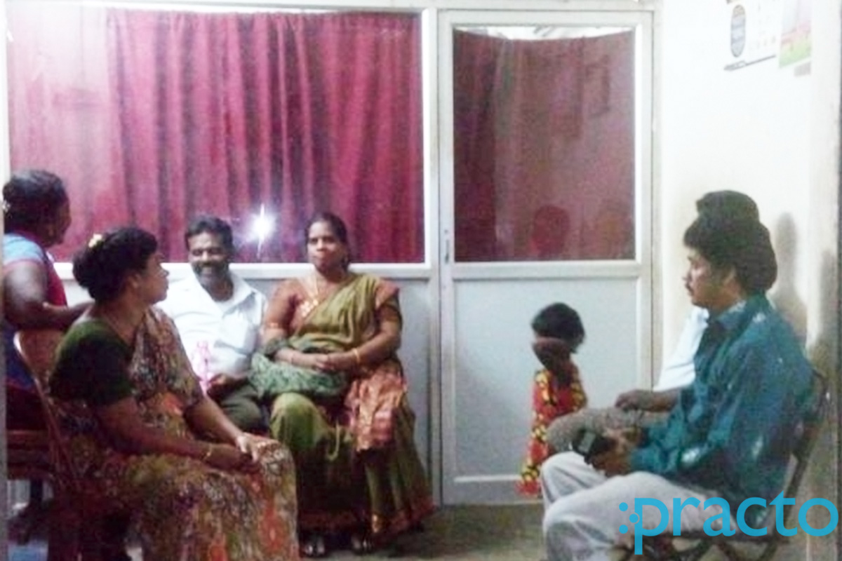 Waiting Area at Dr. C.Arun Babu Kodungaiyur Chennai