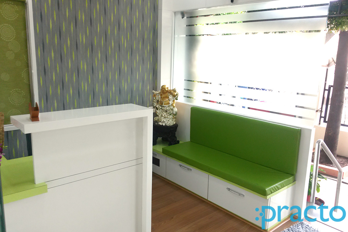 Waiting Area at Impression Dental Care Gultekdi Pune