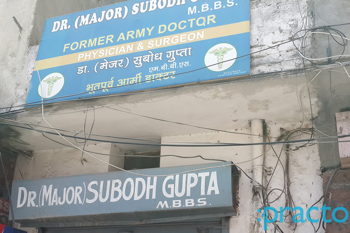 Entrance at Dr. Subodh Gupta's Clinic Sunder Nagar Ludhiana