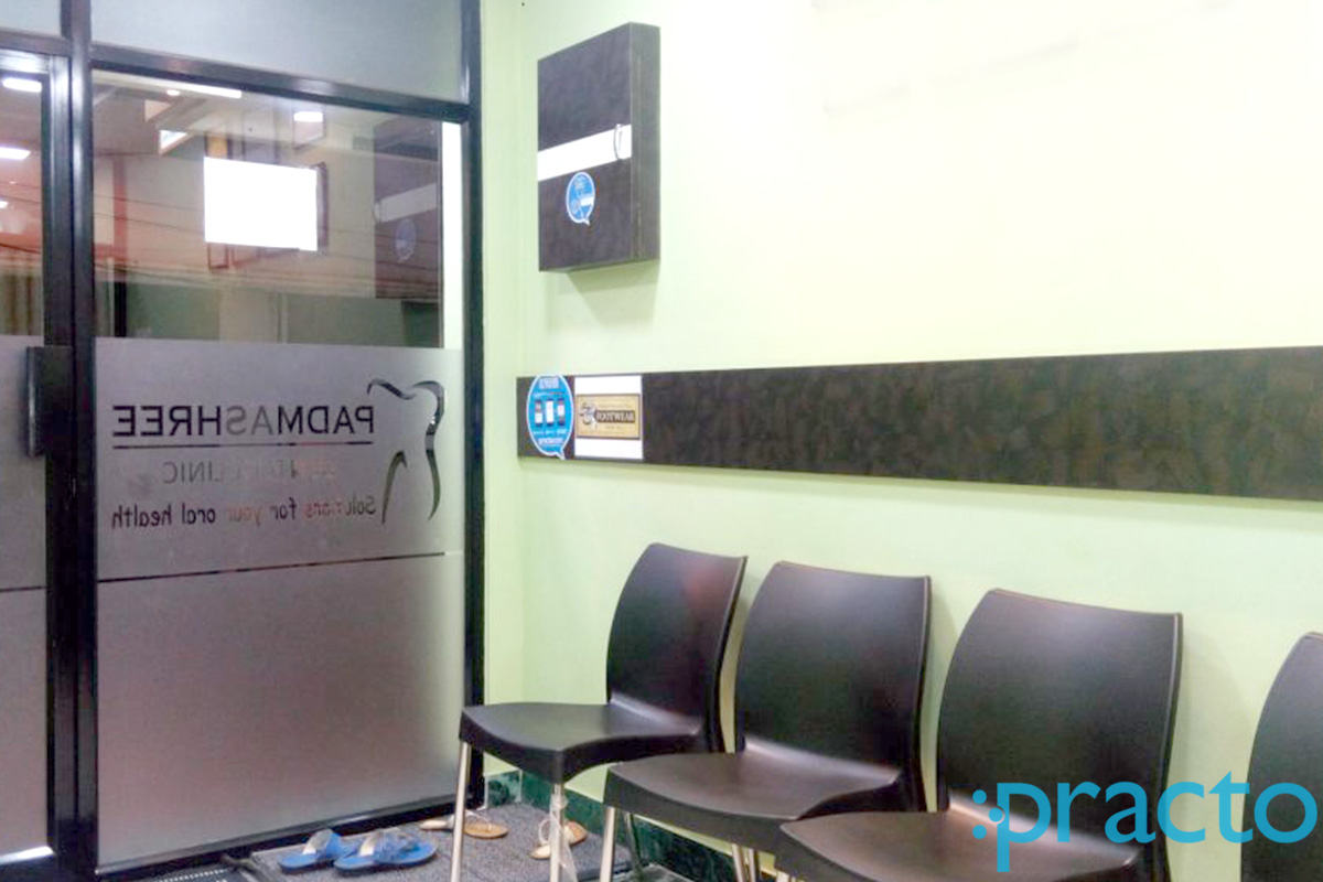 Waiting Area at Padmashree Dental Clinic Sowcarpet Chennai