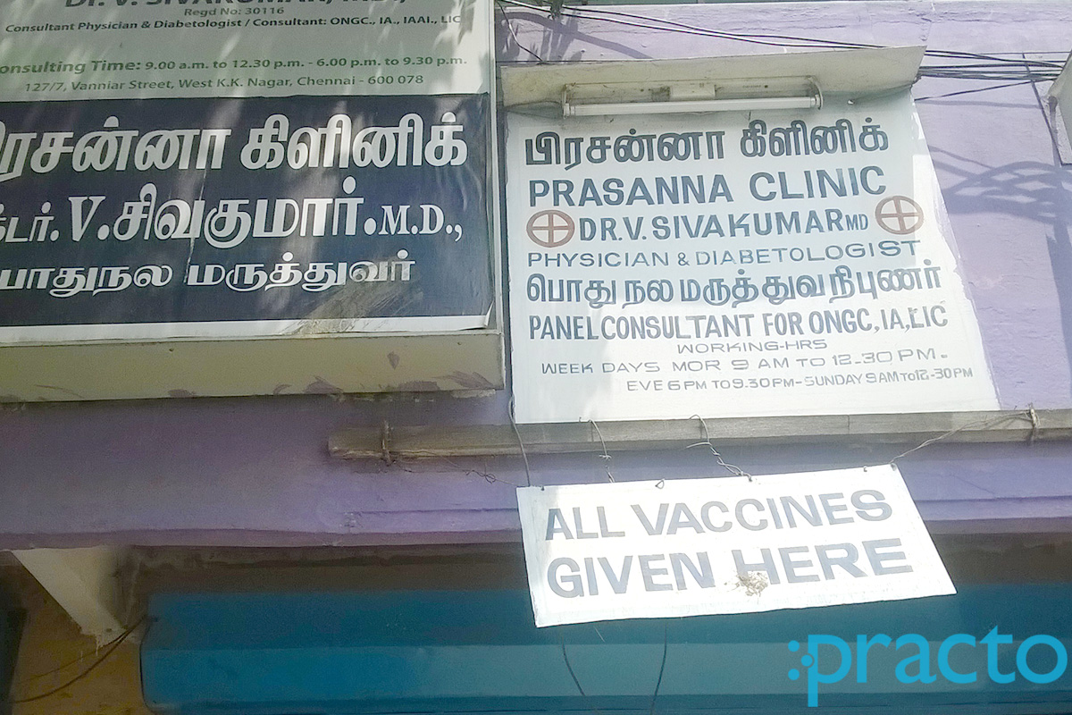 Prasanna Clinic KK Nagar Chennai