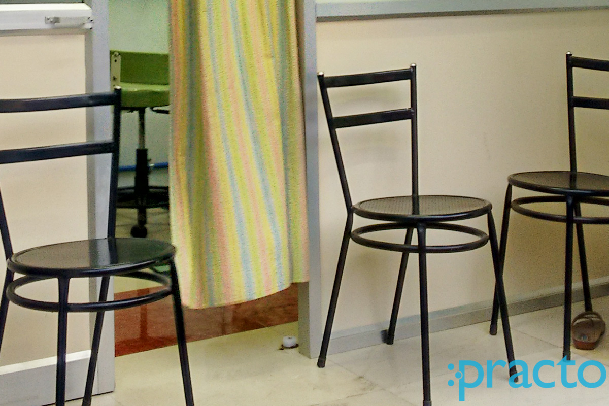 Waiting Area at Kasturi Dental Clinic Velachery Chennai