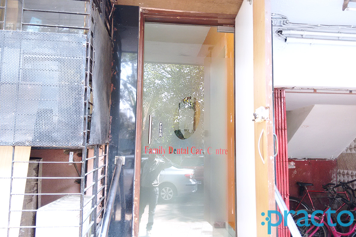 Entrance at Family Dental Care Clinic Kandivali East Mumbai
