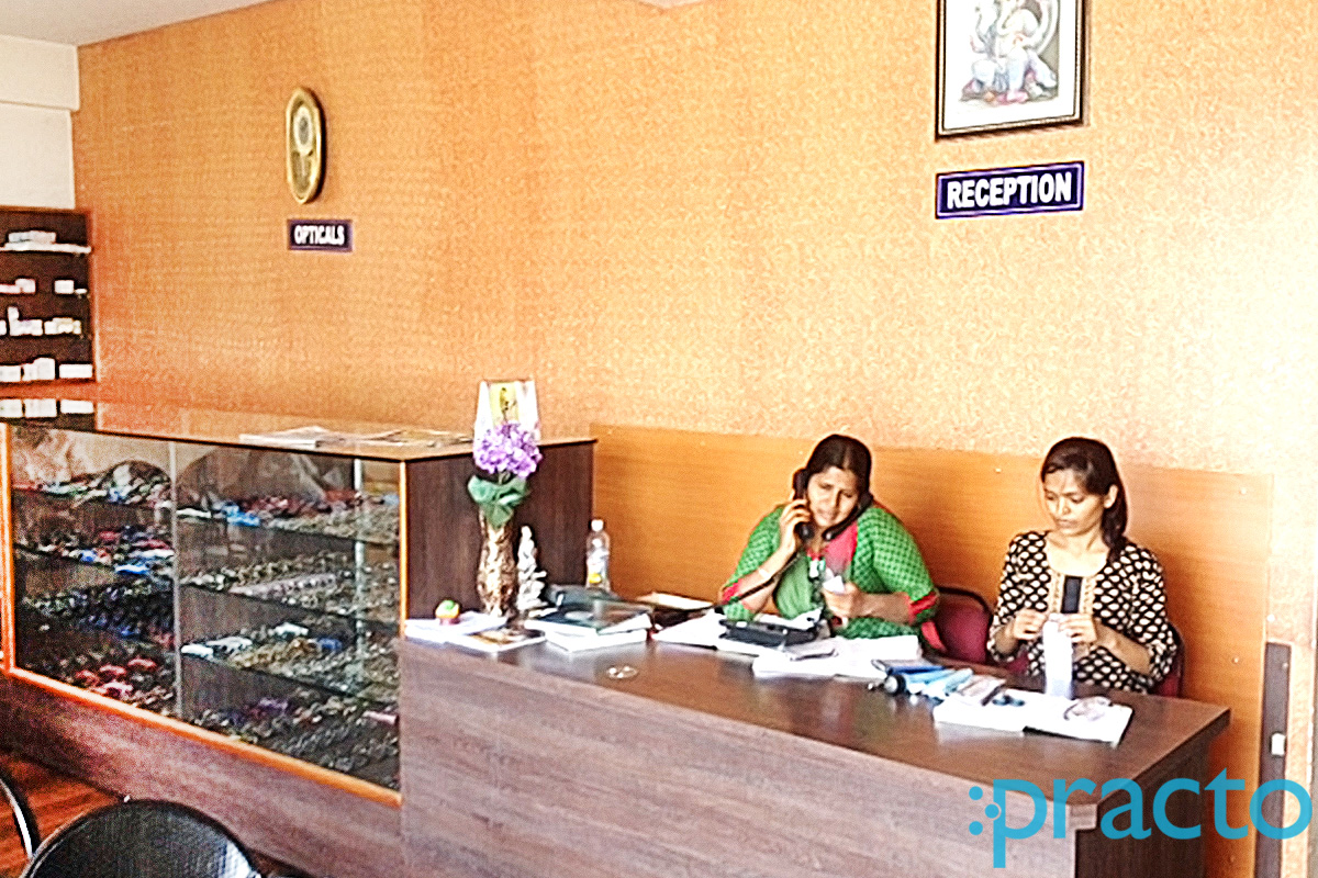 Reception at Belaku Eye Hospital Kengeri Bangalore