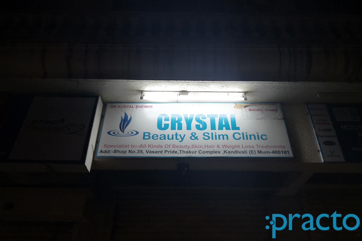 Entrance at Crystal Aesthetic Clinic Kandivali East Mumbai