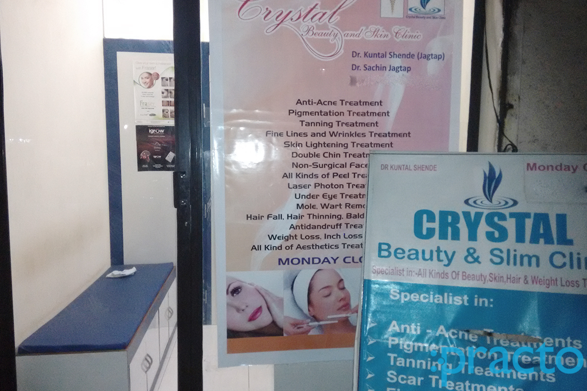 Waiting Area at Crystal Aesthetic Clinic Kandivali East Mumbai