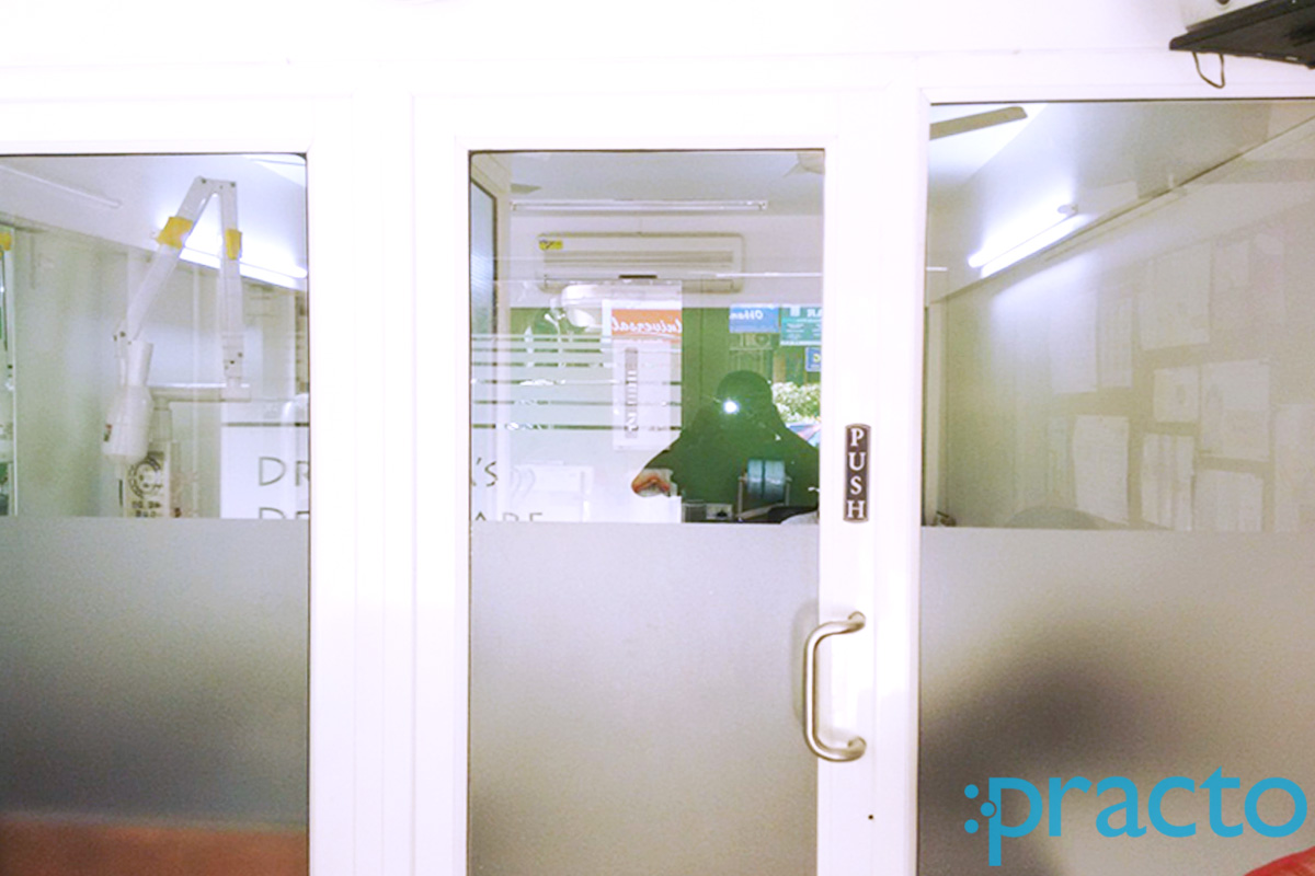 Entrance at Dr. Patra's Dental Care Kandivali East Mumbai