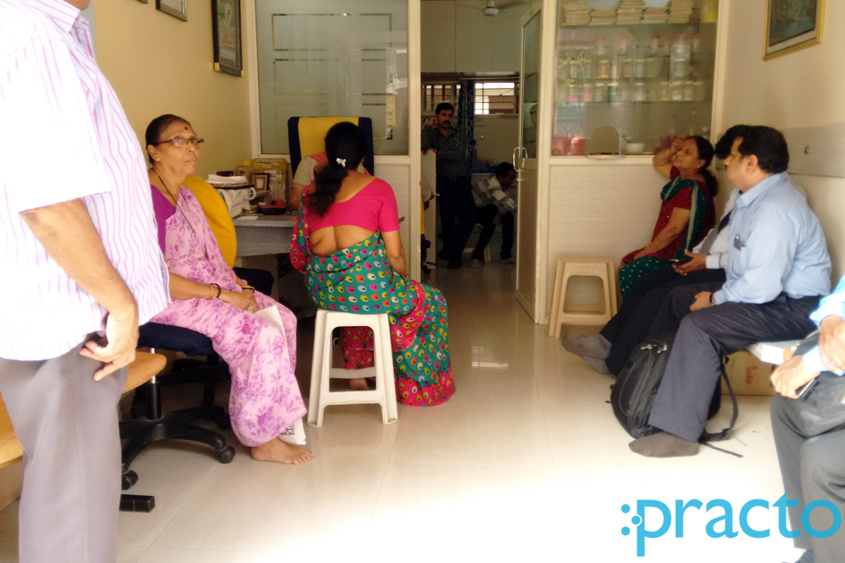 Waiting Area at Dr. Kadakia's Clinic Kandivali West Mumbai