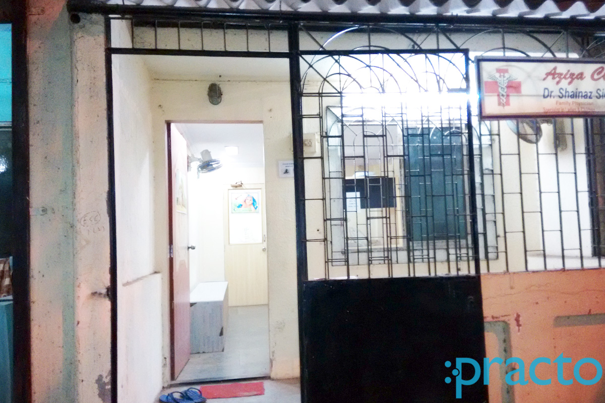 Entrance at Aziza Clinic Malad West Mumbai