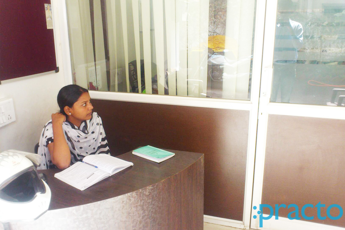 Reception at Moraya Multispeciality Dental Clinic Bibvewadi Pune