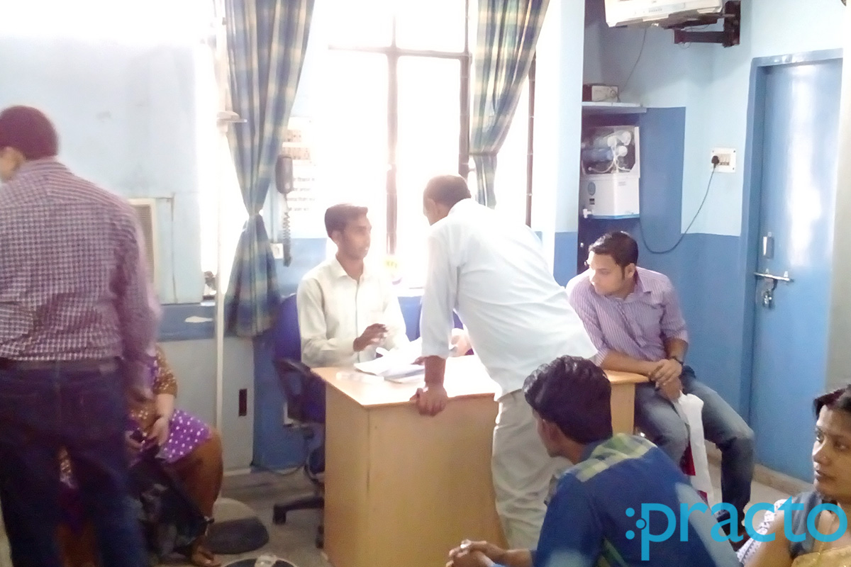 Reception at Diabetes, Thyroid And Hormone Centre Chief Commissioner IT, Deptt., Main Rd. Ranchi