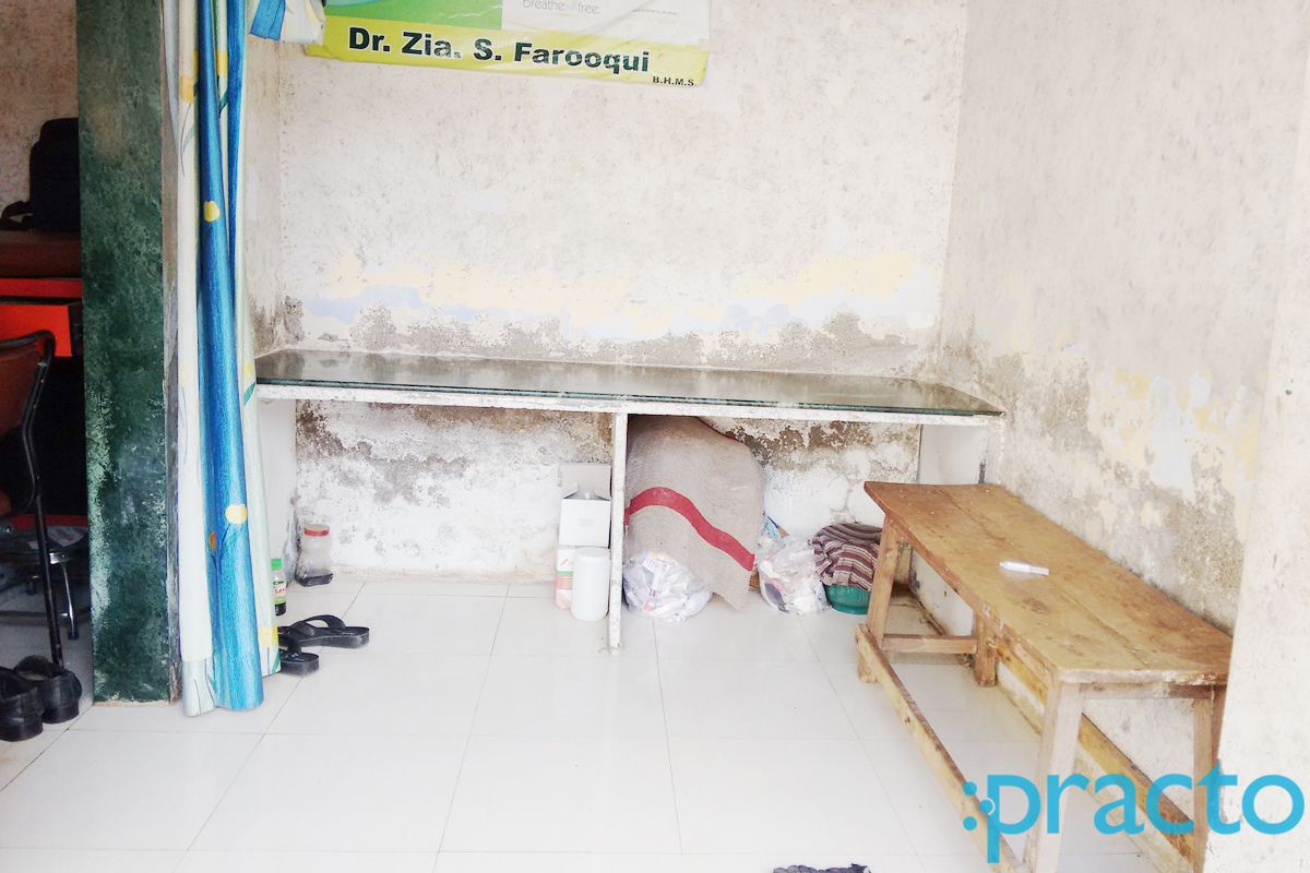 Waiting Area at Dr. Zia Farooqui's Clinic Malad West Mumbai