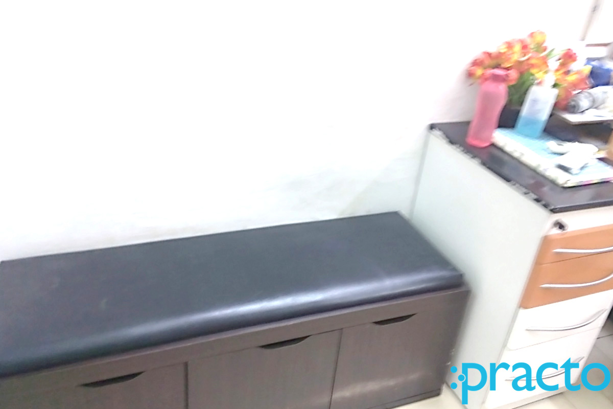 Waiting Area at The Healthy Smile Dental Clinic Villivakkam Chennai