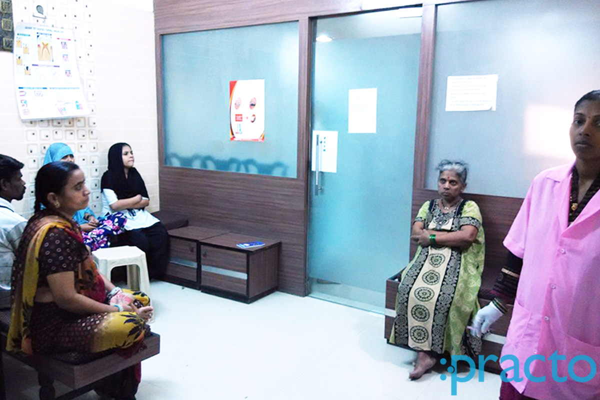 Waiting Area at Dr. Niketa D.Patel Dental Clinic Kandivali West Mumbai