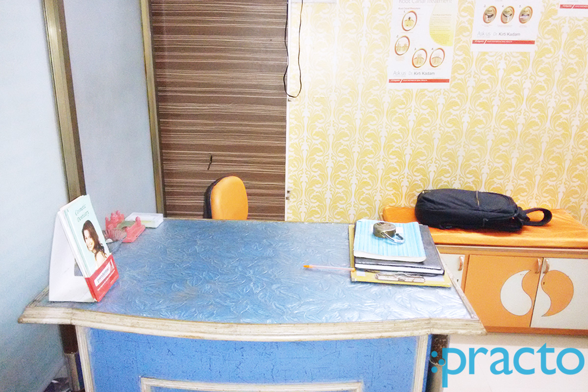 Reception at Speciality Dental Care Clinic Charkop Mumbai