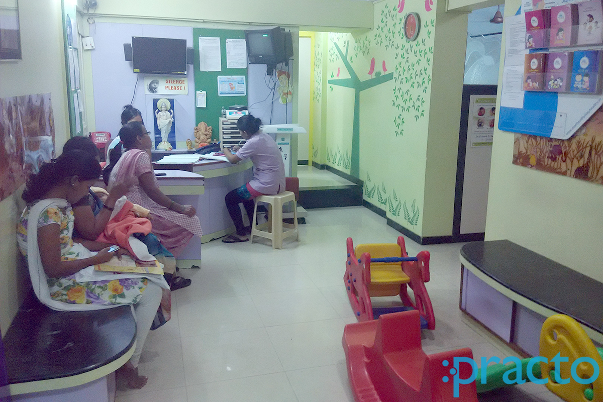 Waiting Area at Renuka Childern Clinic & Medicare Center Borivali West Mumbai