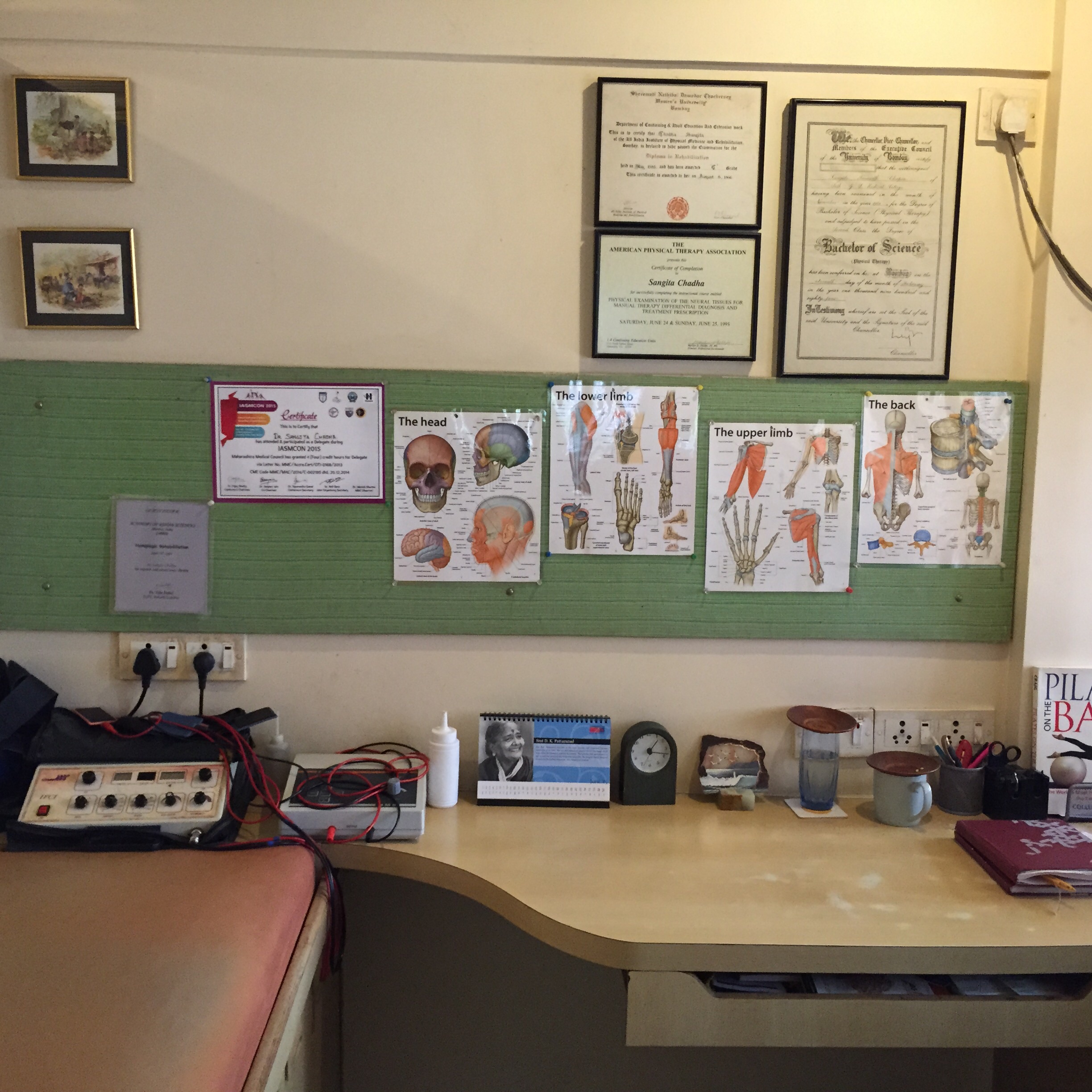 Dr Sangita Chadha's Physiotherapy Clinic Lokhandwala Mumbai