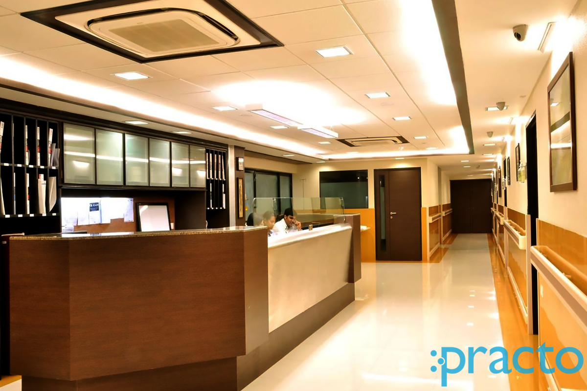 Reception at Medcare Institute of Diagnostics Chembur East Mumbai