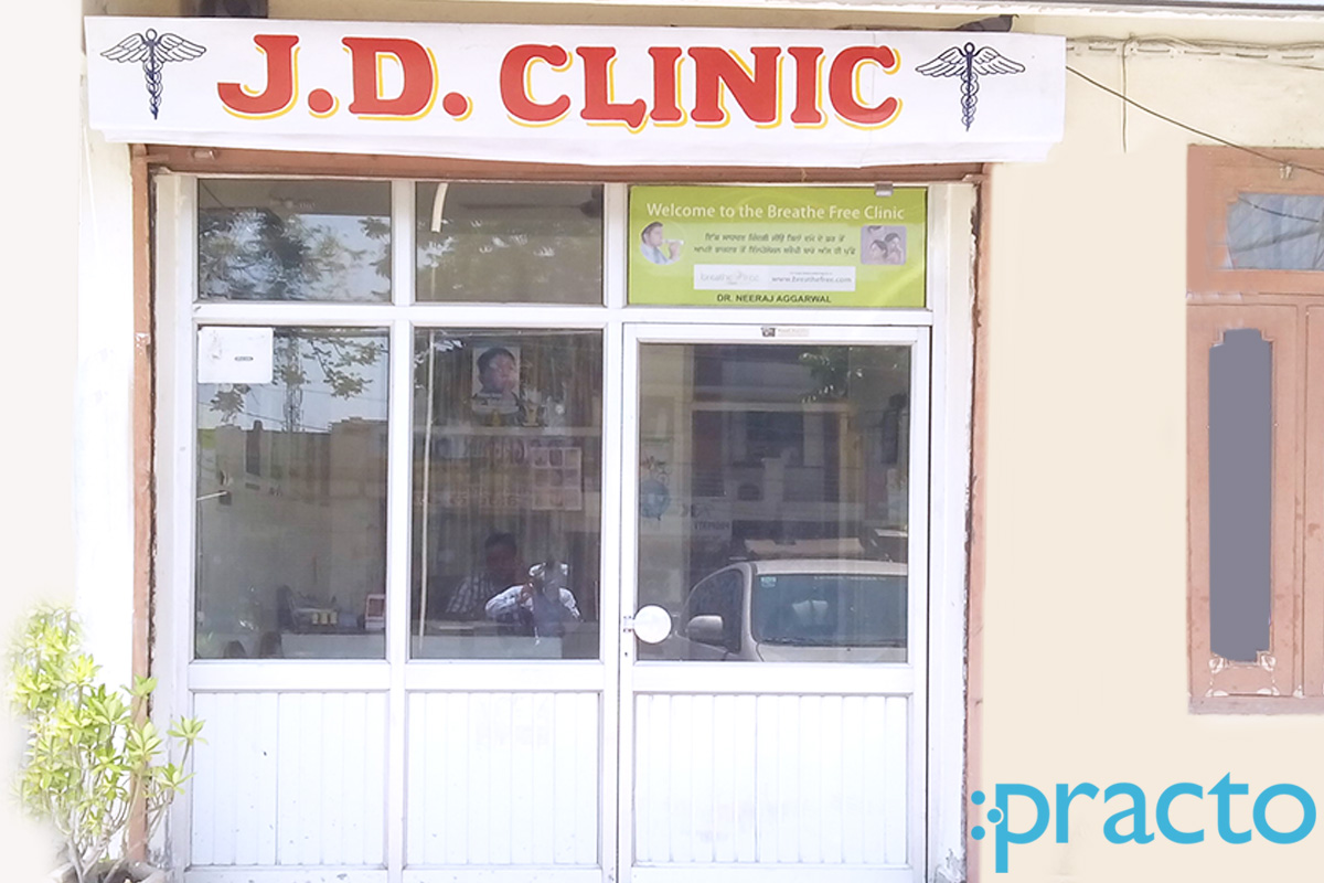 Entrance at J.D. Clinic New Basant Vihar Ludhiana