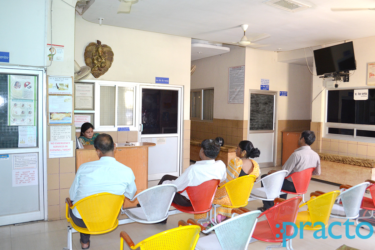 Waiting Area at Manas Ear Nose Throat Hospital & Head - Neck Cancer Clinic Indira Nagar Lucknow