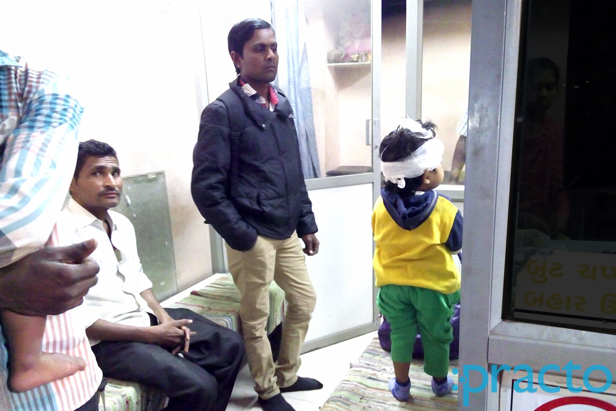 Waiting Area at Krishna Clinic Palanpur Nd Surat