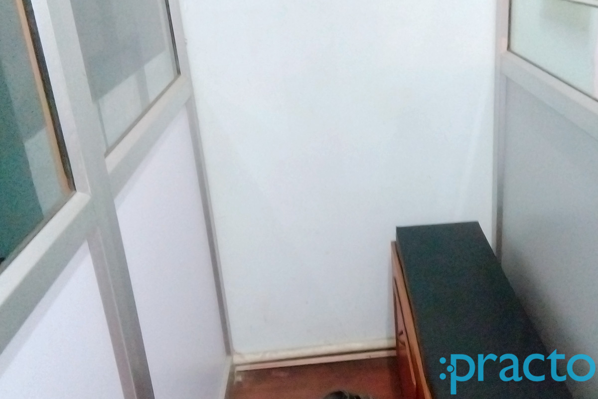 Waiting Area at Dr. Smile Dental Care Ashiyana Lucknow