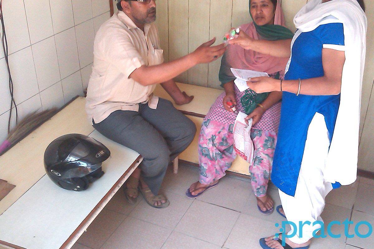 Waiting Area at Sood Homoeo Clinic Chaura Bazar Ludhiana