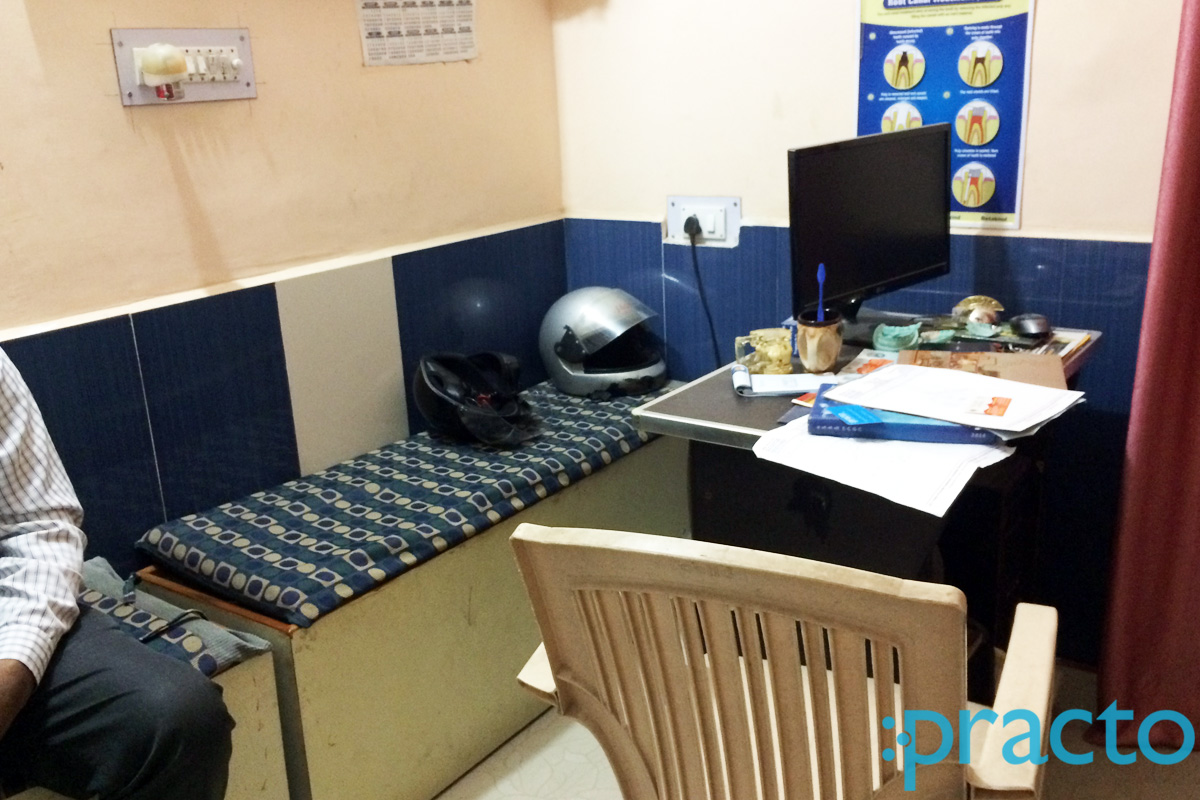 Waiting Area at Sai Dental Clinic Kharika Lucknow