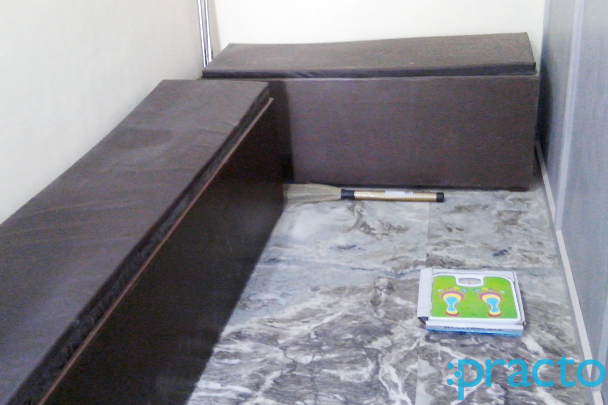Waiting Area at Smile & Care Dental Clinic Sikandra Agra
