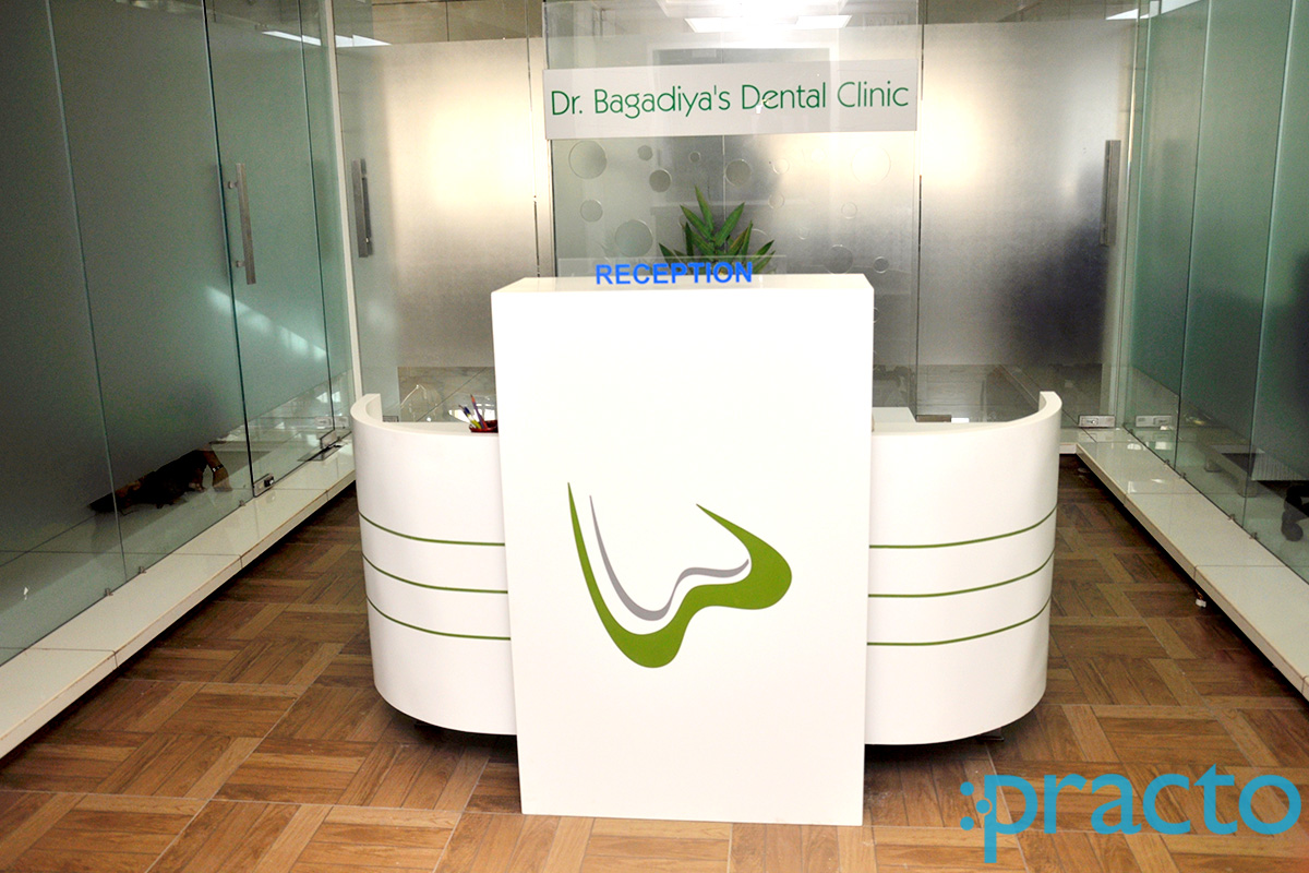 Reception at Dr. Bagadiya Dental Clinic Laldarwaja Surat