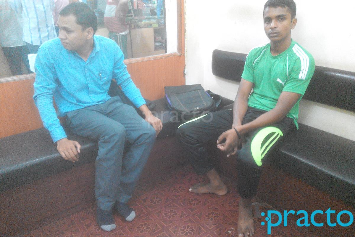Waiting Area at Dr O.P.Patil's Clinic Indore Kanadia Road Indore