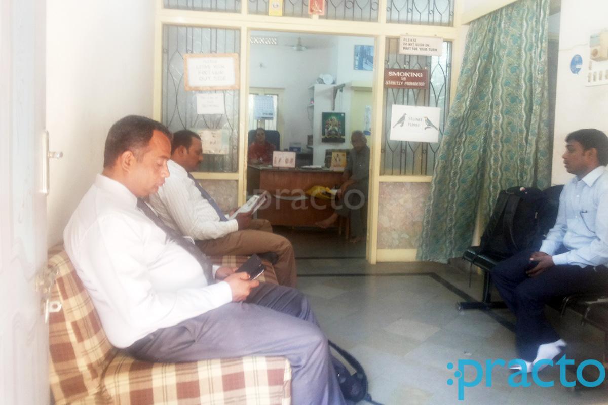 Waiting Area at Orthopedic And Fracture Clinic Padmarao Nagar Hyderabad