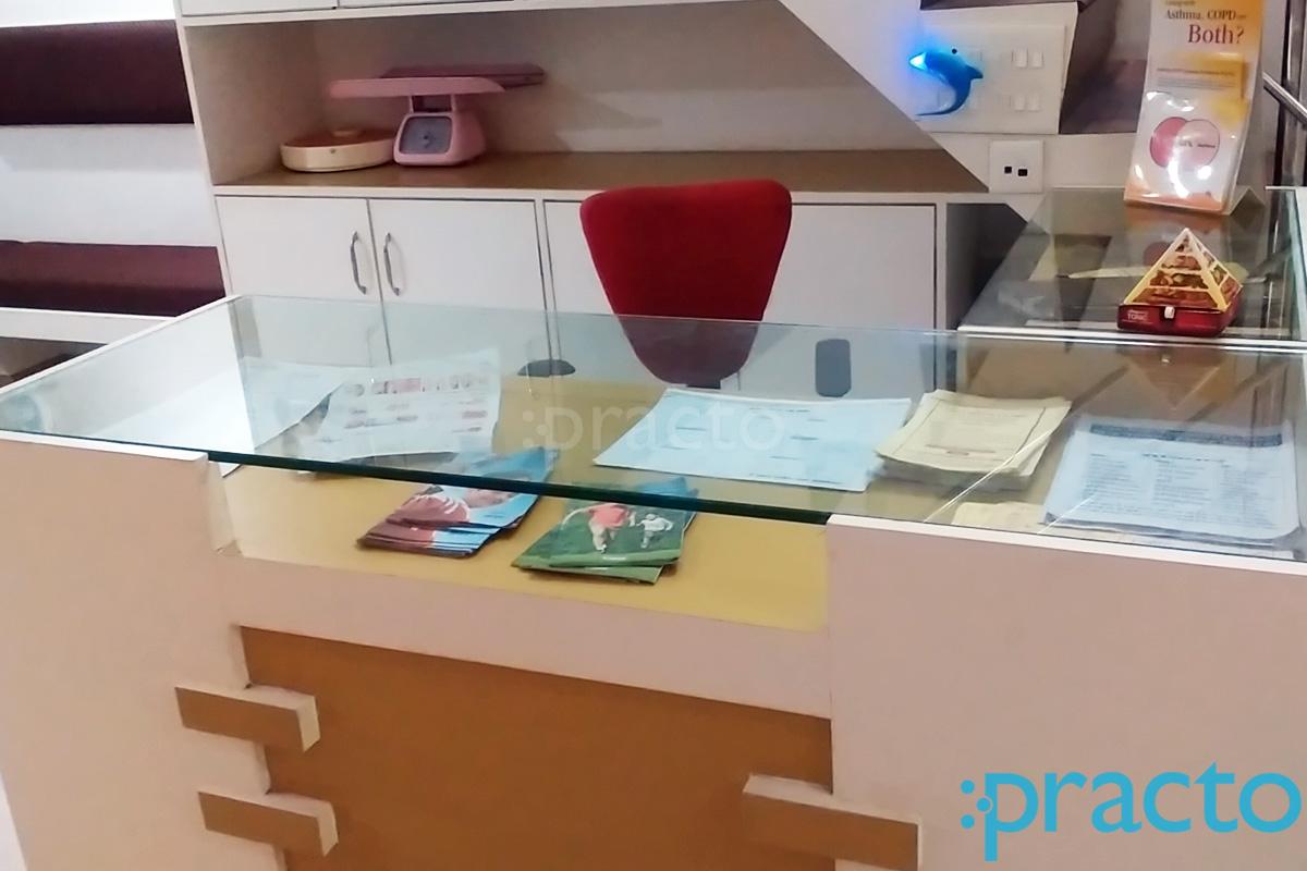 Reception at Jay Ambe Multi Speciality Clinic Wardhaman Nagar Nagpur