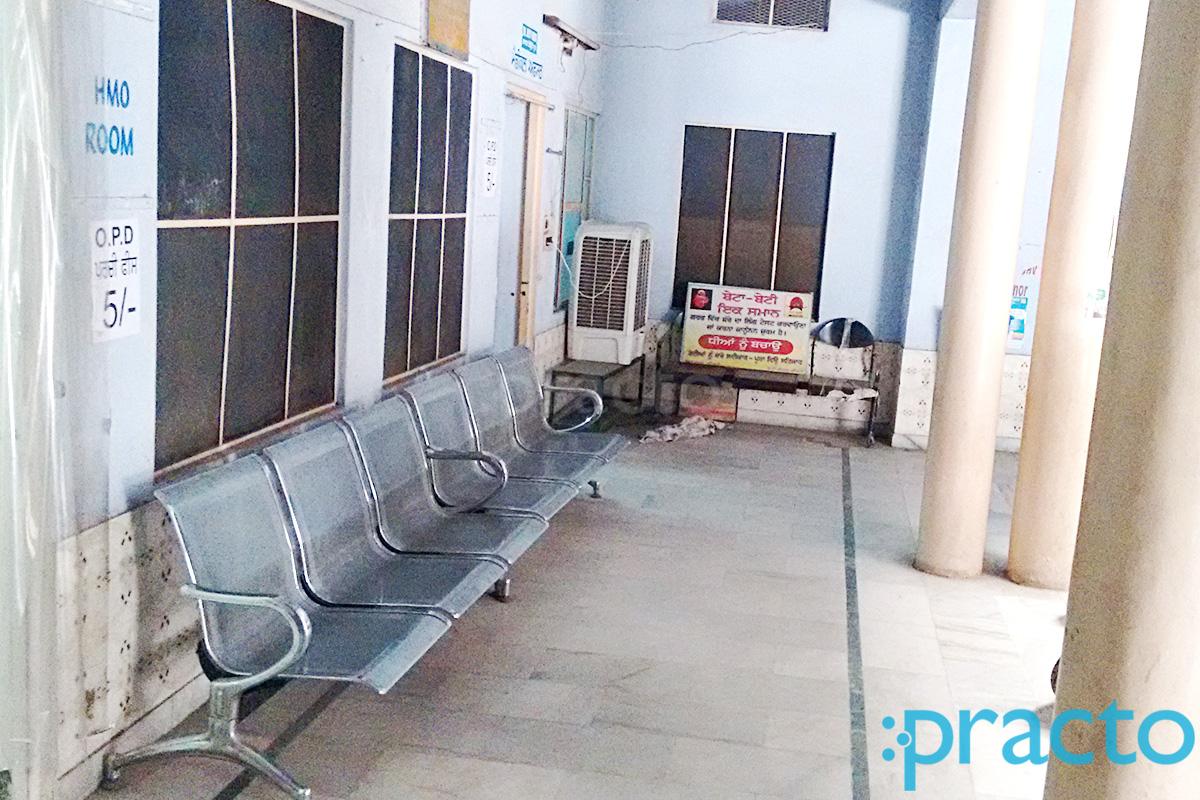 Waiting Area at Govt Dispdensary PHC Janta Nagar Daba Road Ludhiana