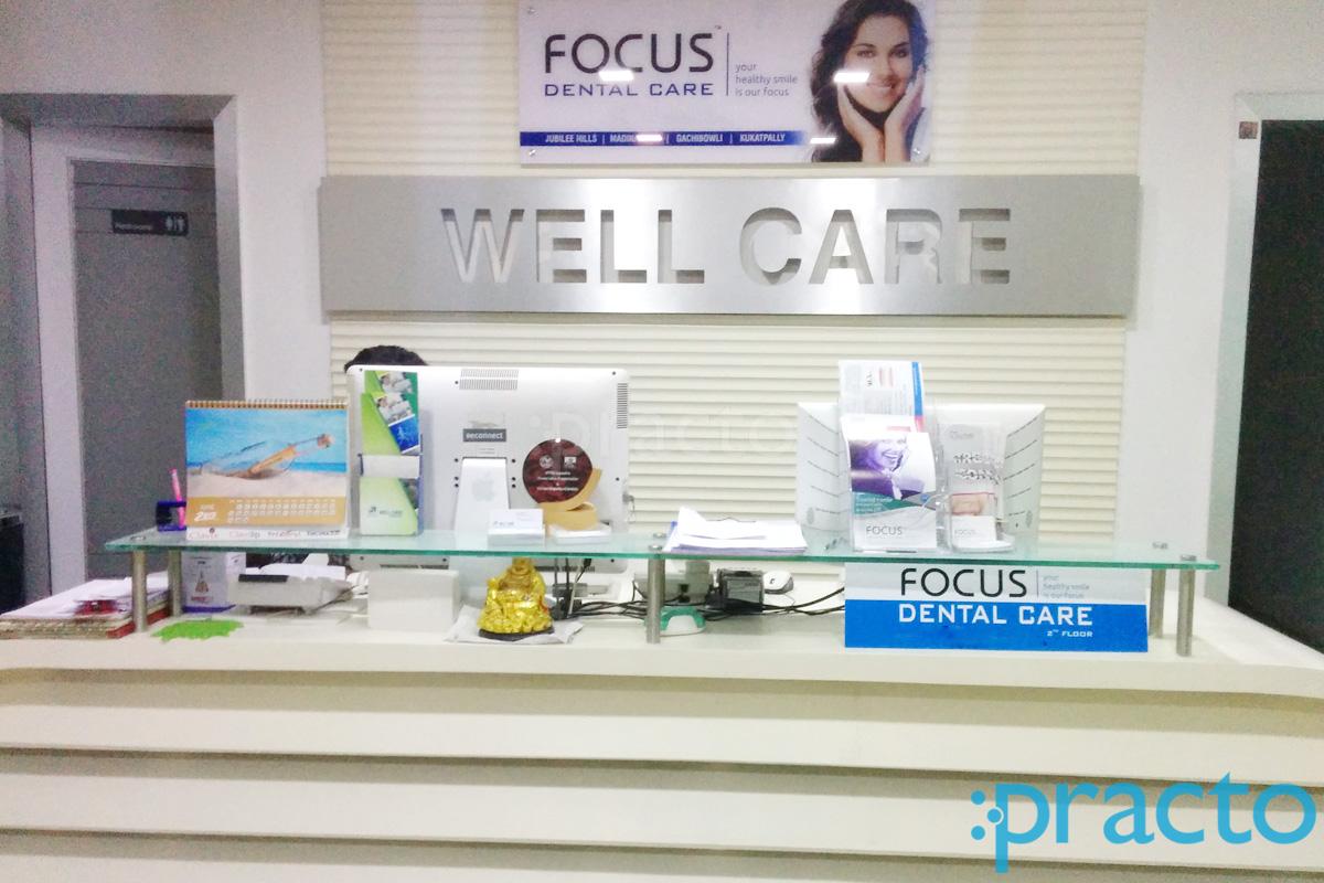 Reception at Wellcare Diagnostics and Dentistry Jubilee Hills Hyderabad