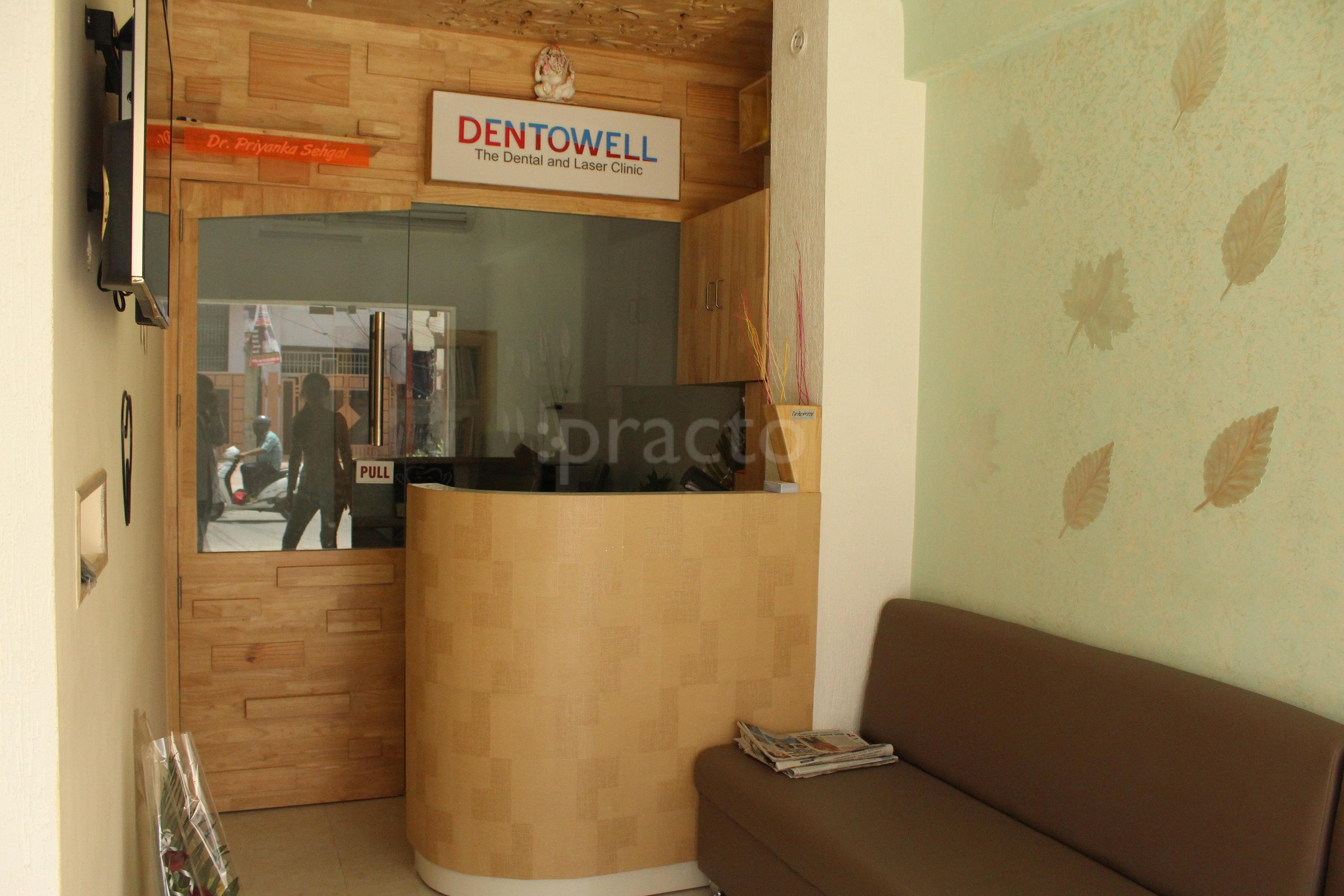 Waiting Area at Dentowell-The Dental and Laser Clinic Adarsh Nagar Jaipur