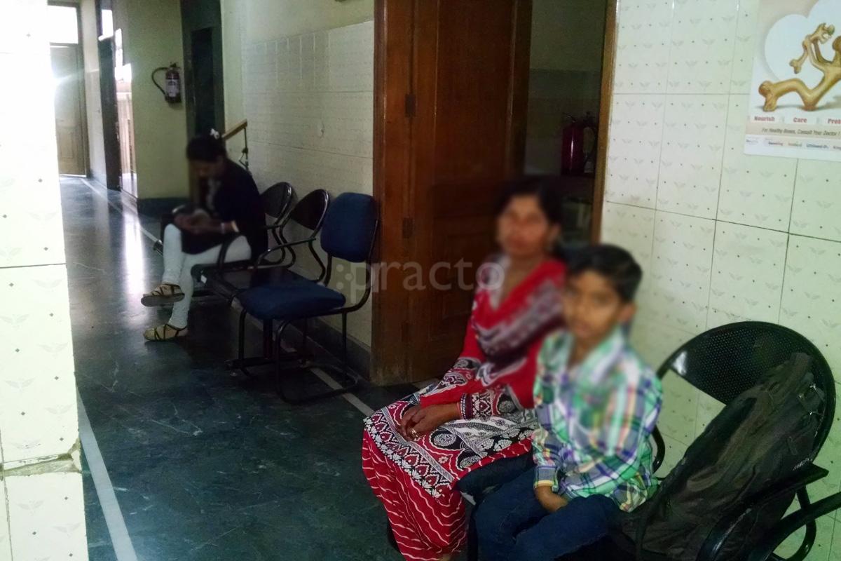 Waiting Area at A-One Hospital Paschim Vihar Delhi