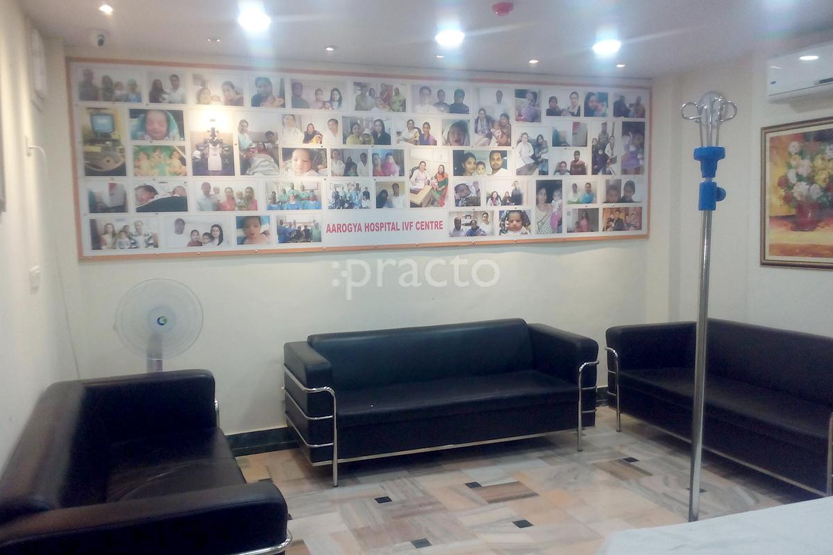 Waiting Area at AVee Hospital Vaishali Ghaziabad