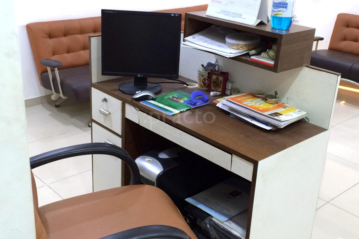 Reception at Aastha Eye Care Bopal Ahmedabad