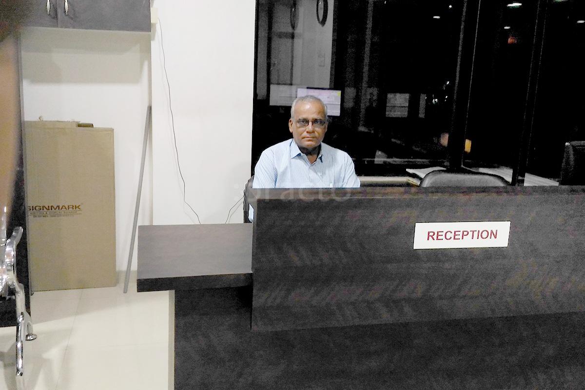 Reception at Aayushyam Speciality Hospital Naranpura Vistar Ahmedabad