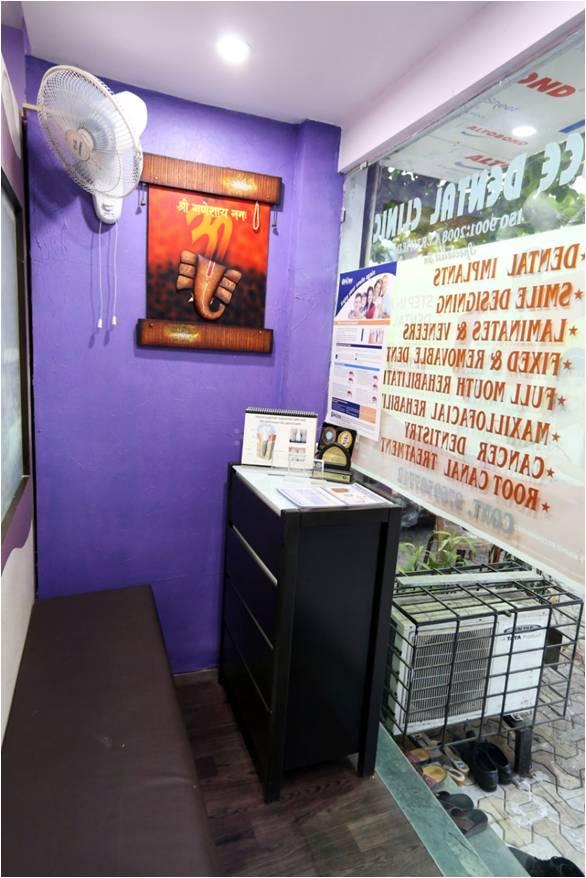 Reception at Ace Dental Clinic Nerul Navi Mumbai