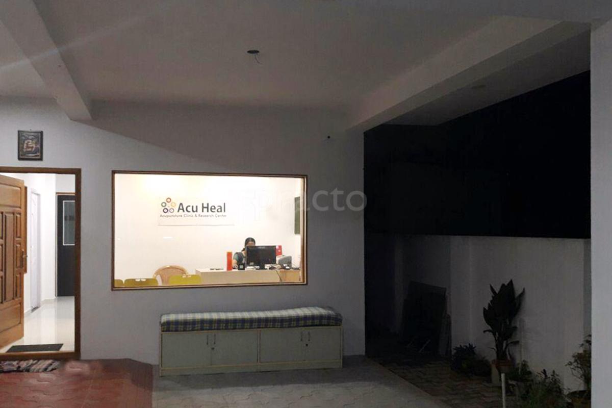Entrance at Dr. Bharath's Acu Heal Valasaravakkam Chennai
