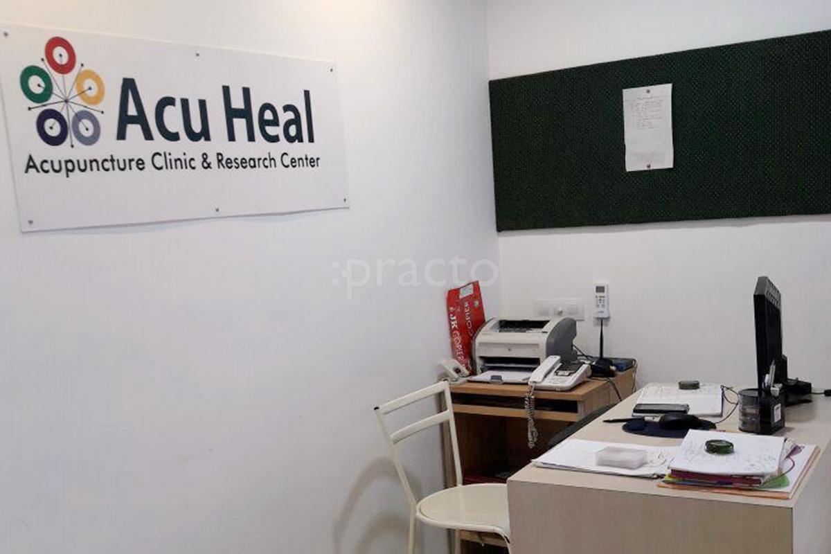 Reception at Dr. Bharath's Acu Heal Valasaravakkam Chennai