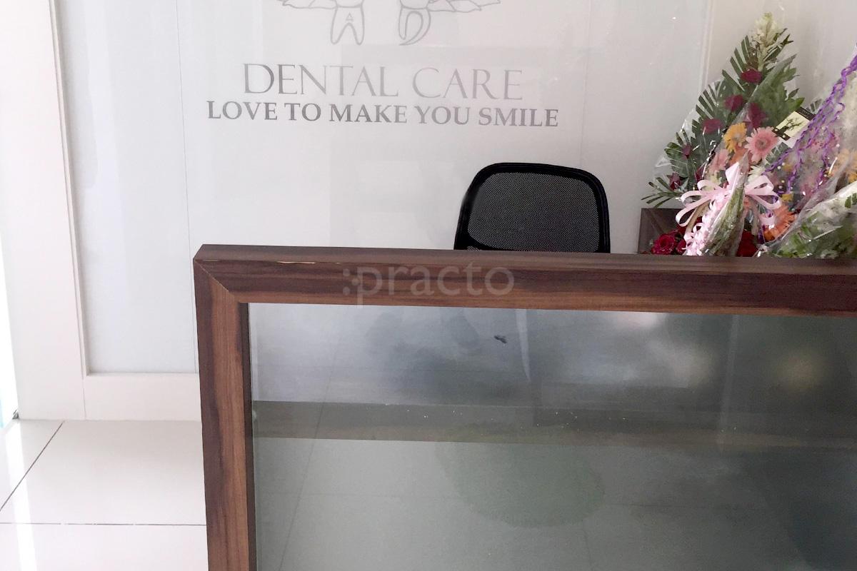 Reception at AD Dental Care Karelibaug Vadodara
