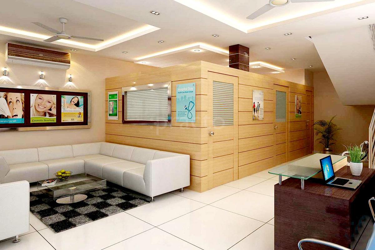 Waiting Area at Adam Poly Clinic & Dental Care Tolichowki Hyderabad